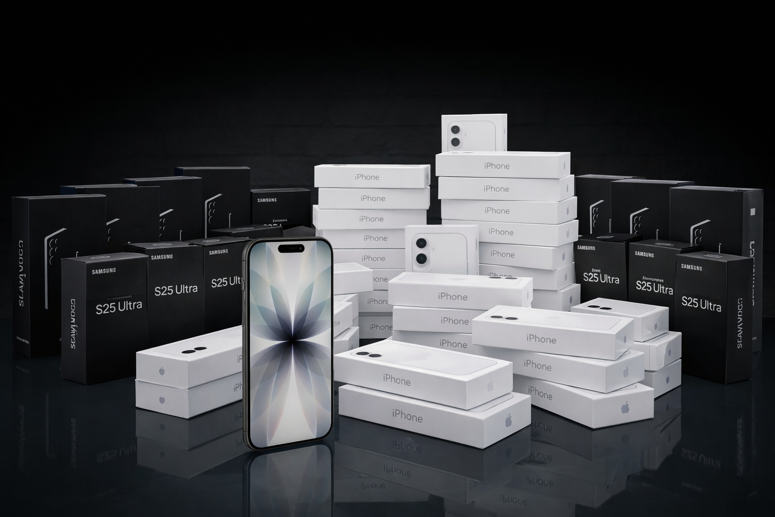 iPhone 17 и Samsung Galaxy S25 Ultra